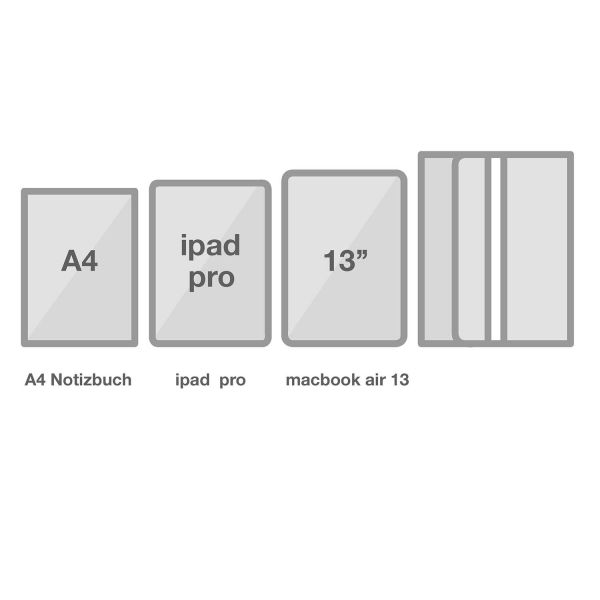 Multifunktionale Stifteetui Macbook Pro 13