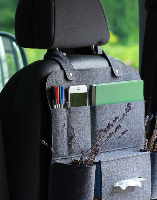 Autositz Organizer | Dunkellgrau