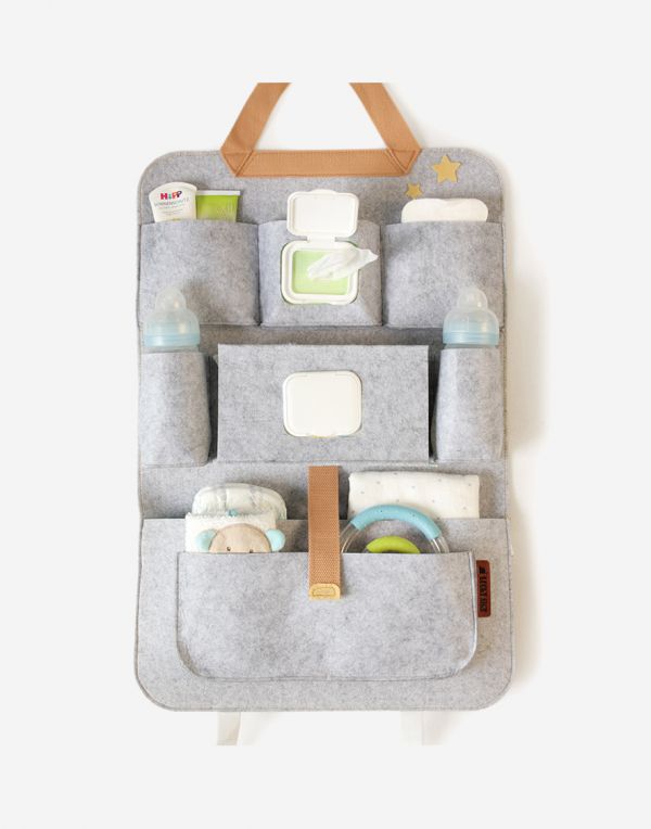 Baby Autositz Organizer | Gelb