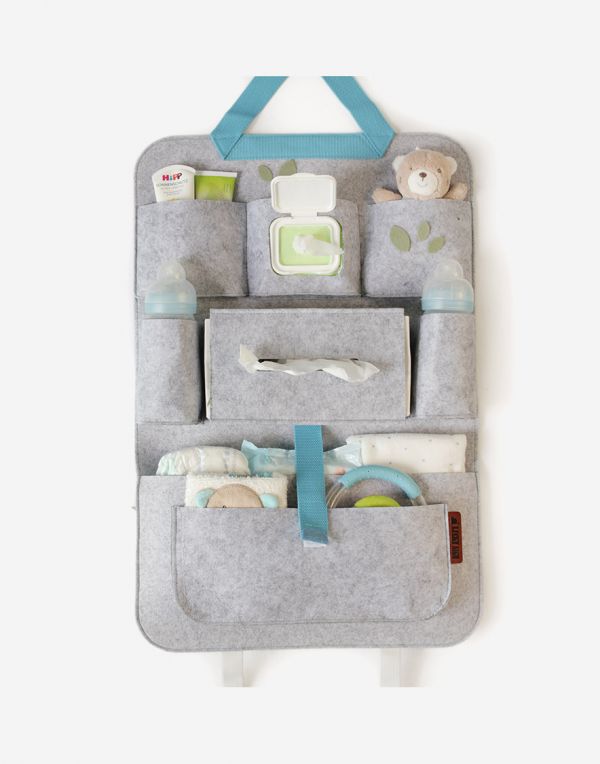 Baby Autositz Organizer | Blau